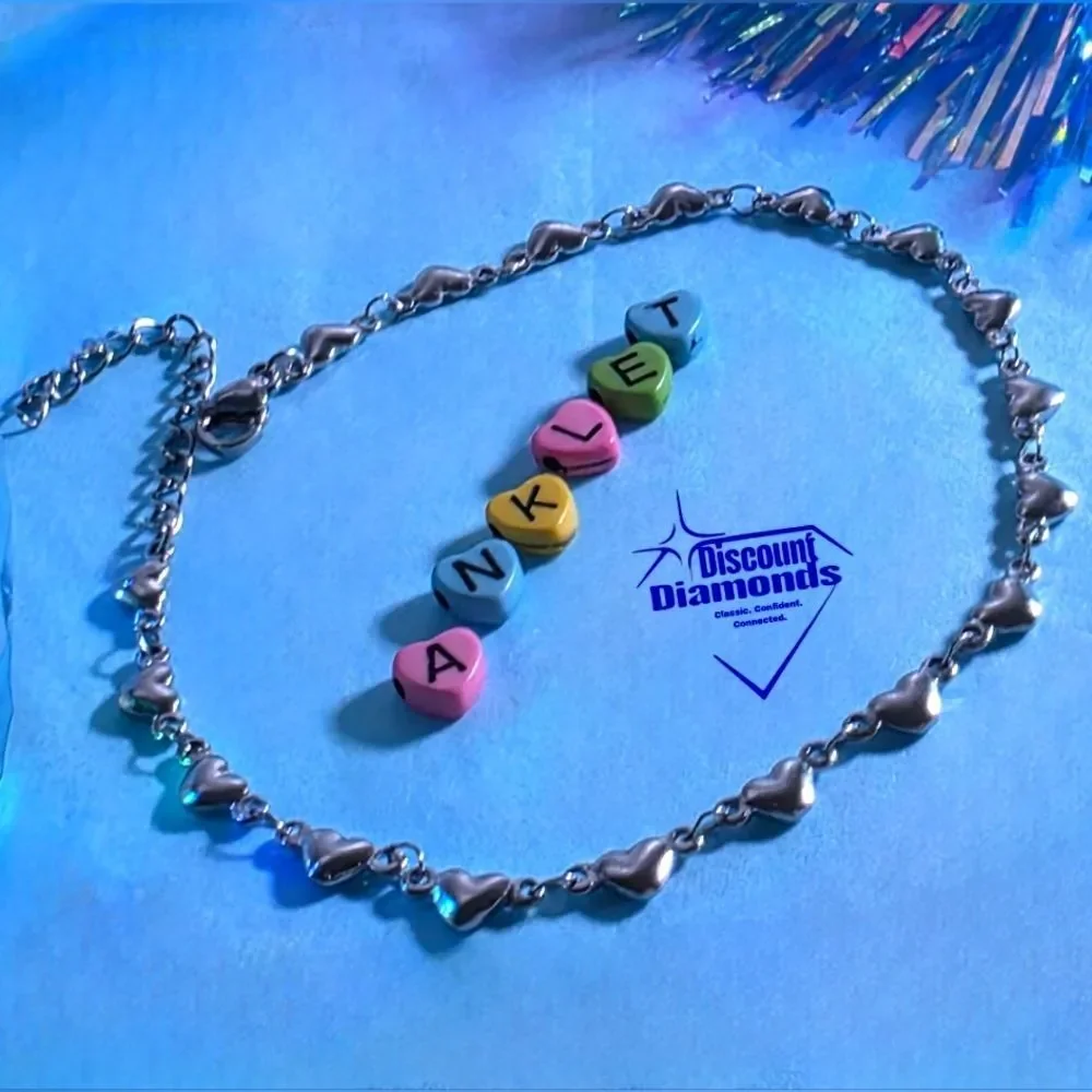Anklet Silver Titanium 